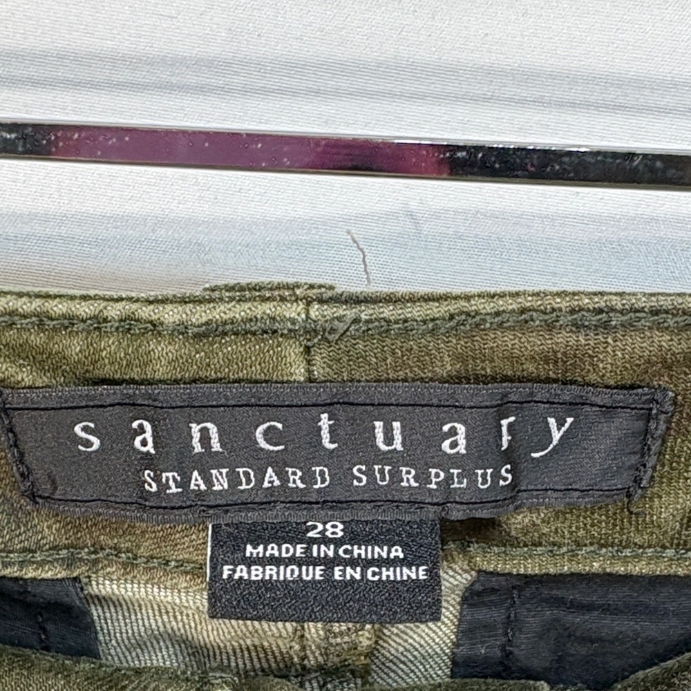 🍑 Sanctuary Camouflage ankle zip Pants - Picture 4 of 7